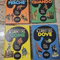 COFANETTO VINTAGE 4 LIBRI COME QUANDO DOVE PERCHE'