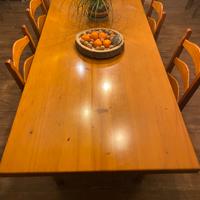 Tavolo con sedie 8/10 persone