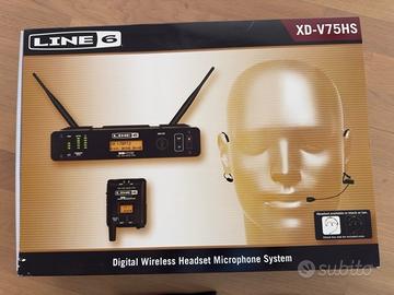Radiomicrofono archetto headset Line6 XD-V75HS
