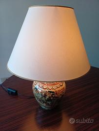 Lampada da tavolo stile orientale 