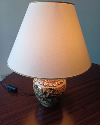 Lampada da tavolo stile orientale 