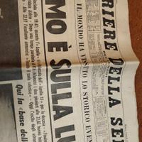 corriere della sera L'uomo sulla luna 1969