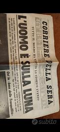 corriere della sera L'uomo sulla luna 1969