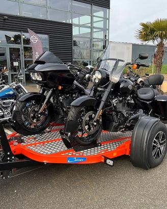 Rimorchio Cochet Maxi Duo  frenato PT 1350 Kg