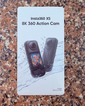 Insta360 X5 NUOVA SIGILLATA + batteria
