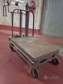 Bilancia contadina vintage con bilanciere