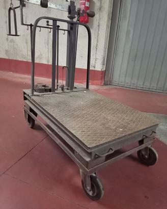 Bilancia contadina vintage con bilanciere
