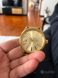 Orologio Diesel uomo oro moderno