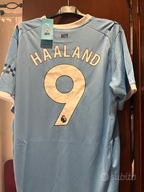 Maglia Haaland #9 Man City 25/26 nuova L