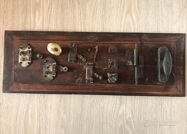 Espositore da ferramente antico vintage