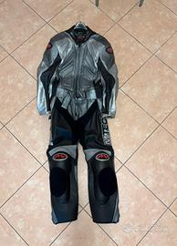 Tuta moto in pelle divisibile M-Tech