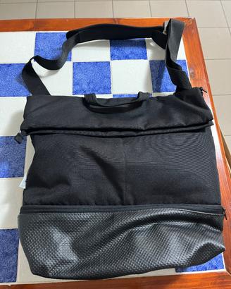 Borsa fasciatoio Bugaboo XL nera rossa originale