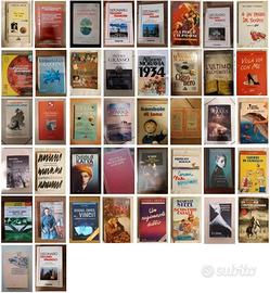 Lotto stock libri vari nuovi ed usati