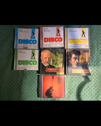7 CD musicali vari generi