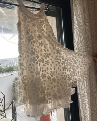 Vestito per bambina di 10 anni per cerimonie.