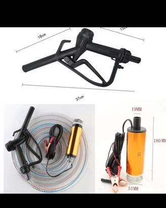 pompa per drenaggio liquido e carburante 
