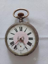 Orologio cipolla Remontoir Ancre Ligne Droite