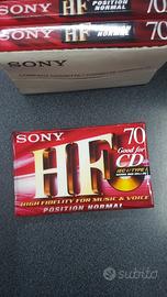 Cassette Sony HF 70 originali