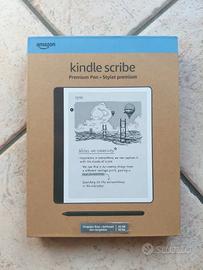 Amazon Kindle Scribe 32 gb + penna + cover e punte