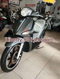 COME NUOVO PAIGGIO LIBERTY50.IJET SPORT KM8000