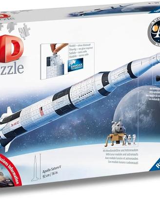 Ravensburger - Puzzle 3d Apollo Saturn V