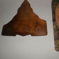 Cervino in legno montagna