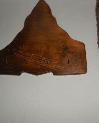 Cervino in legno montagna