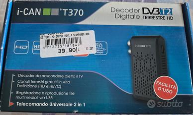 decidere digitale terrestre i-can T370