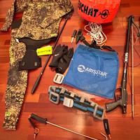 Set pesca subacquea Muta + accessori
