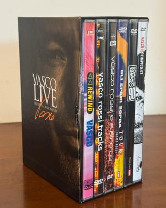 VASCO ROSSI COFANETTO “STANDING OVATION” DVD.