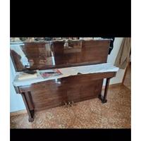 pianoforte celestina a muro mogano legno 