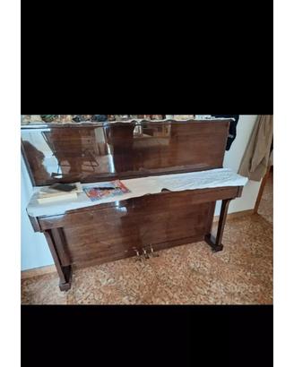 pianoforte celestina a muro mogano legno 