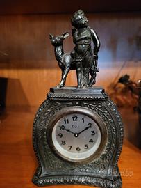 orologio da mensola antico o vintage in metallo, p