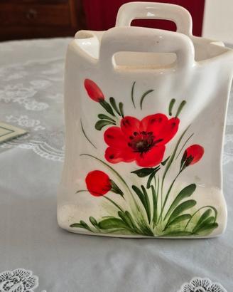porta fiori da tavolo in ceramica