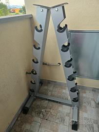 Rastrelliera portamanubri Toorx