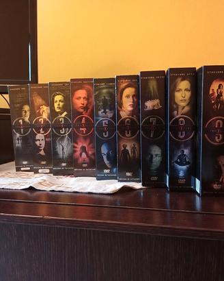 collezione completa x files in DVD 