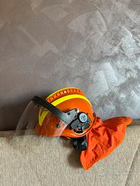 Casco vigili del fuoco con visiera - vallfirest