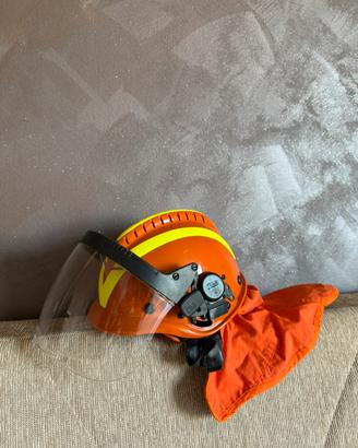 Casco vigili del fuoco con visiera - vallfirest