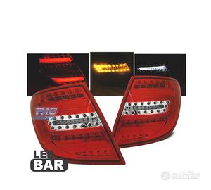 FANALI PER MERCEDES CLASSE C W204 SW 07-11 BAR LED