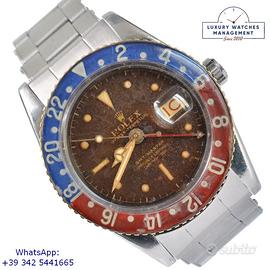 ROLEX GMT Master 6542 OCC “Pussy Galore” gilt brow