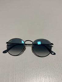 Occhiali Ray-Ban Rotondi Neri/Grigi