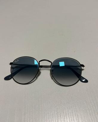 Occhiali Ray-Ban Rotondi Neri/Grigi