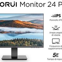 Koorui monitor PC 24 pollici