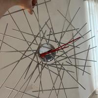 Orologio da muro in acciaio