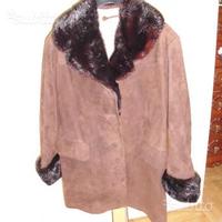 Giacca vintage renna visone donna