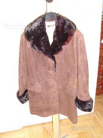 Giacca vintage renna visone donna
