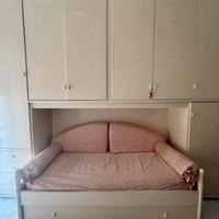 Cameretta completa con letto/secondo letto/ armadi
