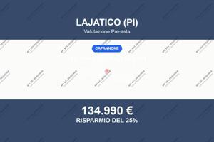 Immobile in asta di 647 m² a Lajatico
