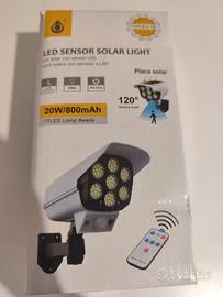 Faretti Solari LED a forma di Telecamera