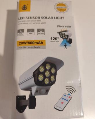 Faretti Solari LED a forma di Telecamera